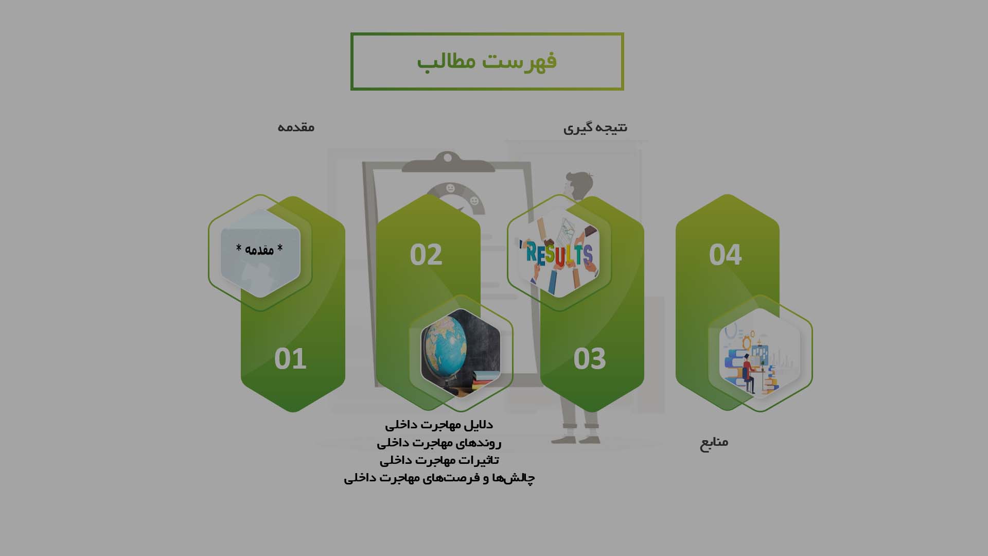 پاورپوینت در مورد روندهای مهاجرت داخلی در کشورهای در حال توسعه